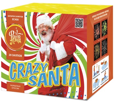 CRAZY SANTA Фейерверк купить в Славянске-на-Кубани | slavyansk-na-kubani.salutsklad.ru